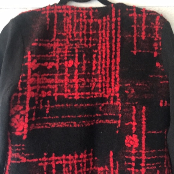 Felted wool open waterfall cardigan - Picture 9 of 12